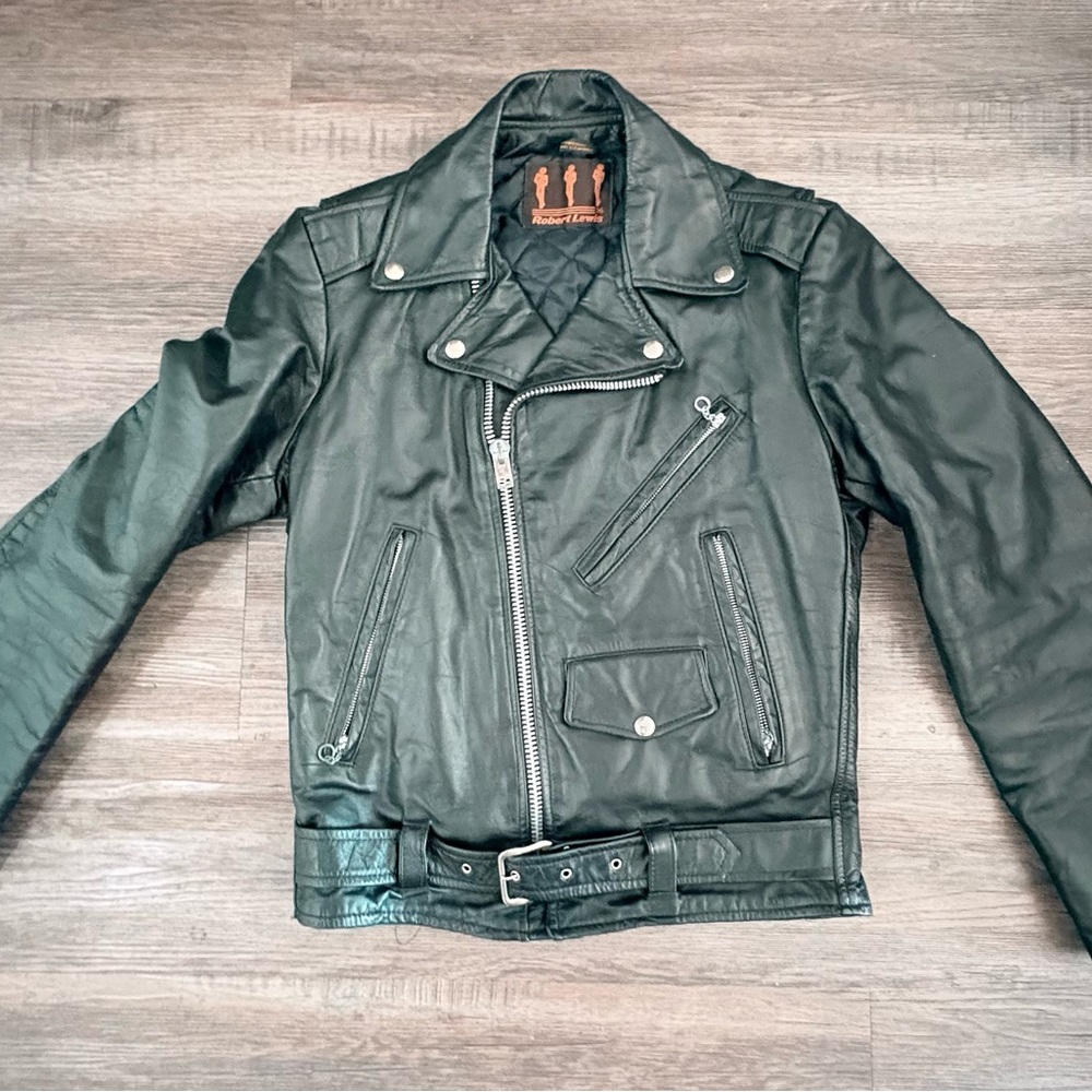 Classic Black Leather Jacket